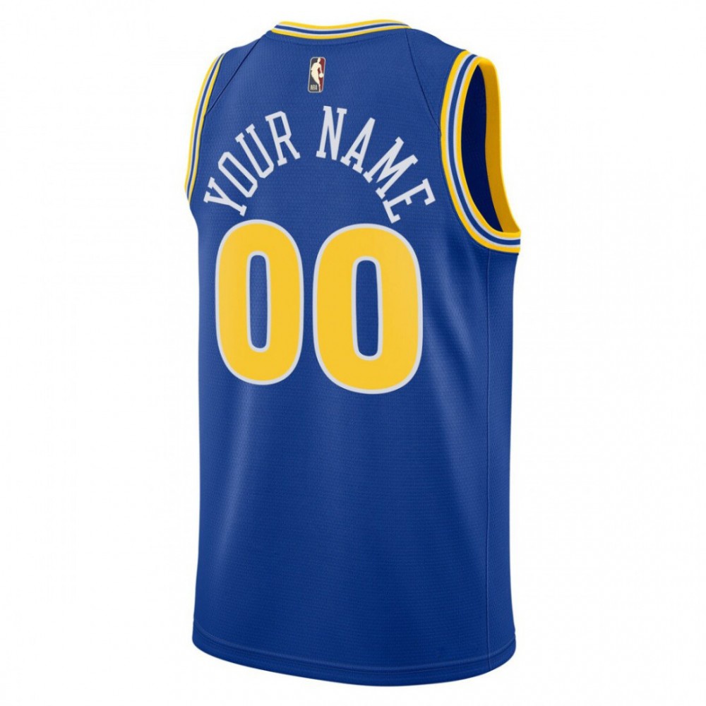 Golden State Warriors Youth Custom Swingman Jersey - Classic Edition - Blue-Pro Kit Vault | Brand New 26/27 Sports Jerseys